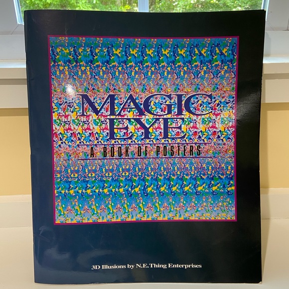 Wall Decor | 9s Magic Eye Poster Book | Poshmark